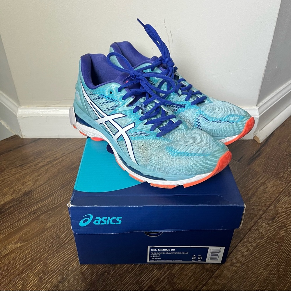 Asics Gel Nimbus - Blue and Orange